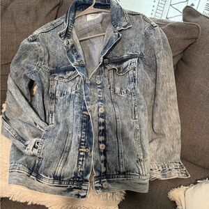 Old Navy Denim Jacket w/ MOM on back
